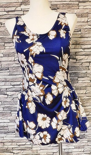Badekleid damen 34 blau - badekleid, gr.