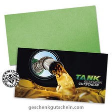 Gutscheinkarten mit Kuverts