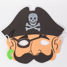 Moosgummi masken pirat 6 - moosgummi-masken, pirat,