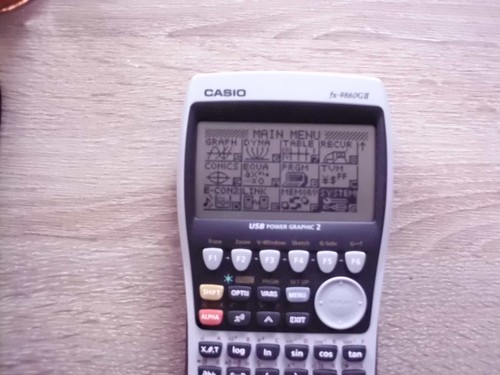 Casio 9860gii grafikrechner - casio,