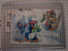 Ü-Eier Puzzle Peppy Pingos mit Beipackzettel 1992 vollständig 15 Teile Kinder