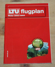 LTU Flugplan Winter 2003 / 2004 - 164 Seiten