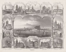 Köln Souvenirblatt Original