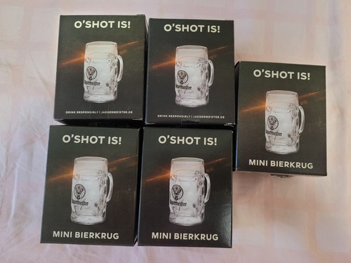 Jägermeister shot glas - 5x,