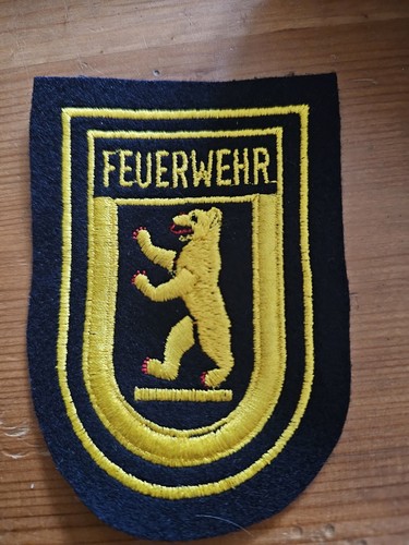 Berliner feuerwehr abzeichen - berliner,