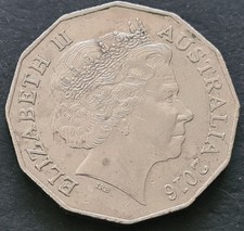 50p Queen Elizabeth II
