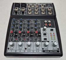 Behringer 802 XENYX 8-Input 2-Bus Mixer mit Netzteil