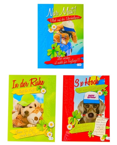 Lustige geburtstagskarte - a4,
