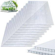 14x 4mm Hohlkammerstegplatten