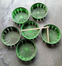 6 x Blumenzwiebel Pflanzkörbe / 28 cm