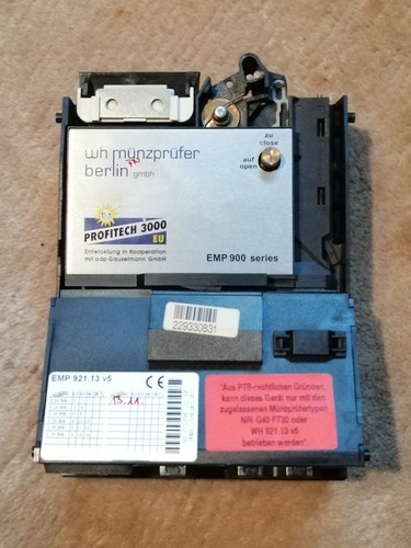Euro münzprüfer emp 921 - wh,