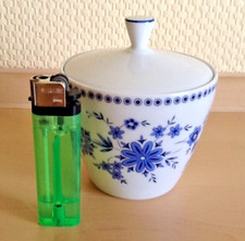 Seltmann Weiden Doris Isolde Bayrisch Blau Zuckerdose mit Deckel