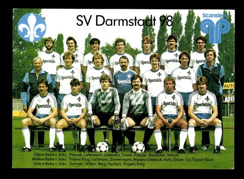 Original mannschaftskarte - original,