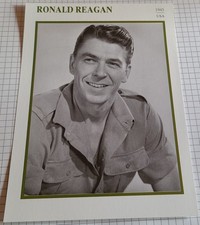 Schauspieler RONALD REAGAN |