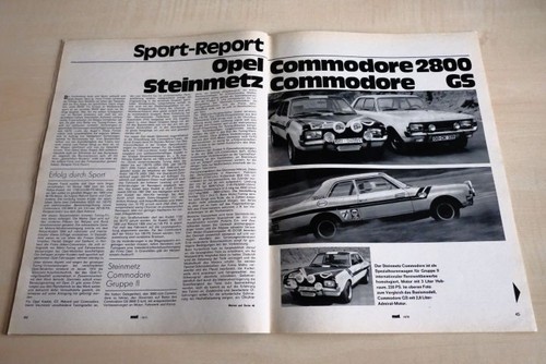 Mot 1970 opel commodore - mot,