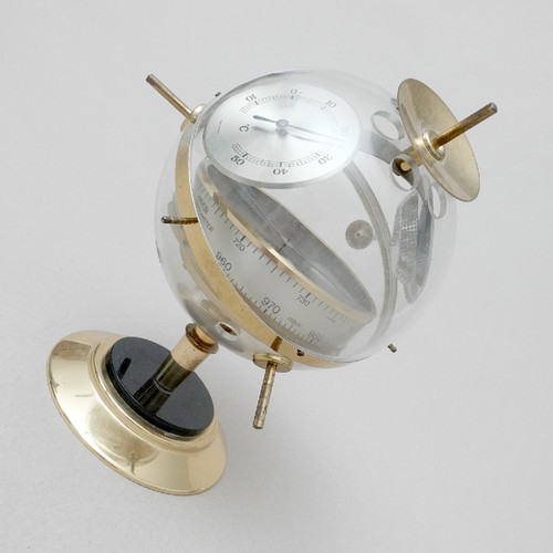 Sputnik wetterstation messing - wetterstation,
