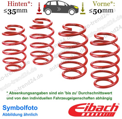 Eibach tieferlegungsfedern - eibach,
