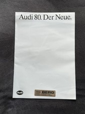 Audi 80 der Neue Prospekt Juli