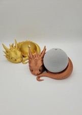 Drache für Alexa | Echo Dot | Drachenbaby Halter | Deko | Unikat | 4 / 5Gen