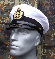 BW Marine Schirmmütze weiss gebraucht