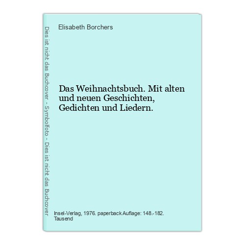 Das weihnachtsbuch mit alten - weihnachtsbuch.,
