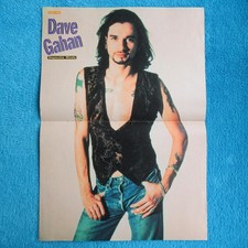 DEPECHE MODE Dave Gahan POSTER POPCORN 2 Seiten 2 Unlimited