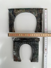 H0 1:87 Tunnelportal 1 gleisig 2 gleisig Faller patiniert