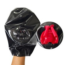 Latex-Gummi maske versiegelte