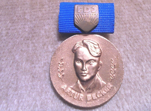 Ddr fdj medaille - -,