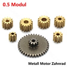 0.5 Modul Metall Messing 8 - 36 Zähne Metall Motor Zahnrad RC Auto Motor Teile