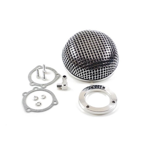 Chrom bobber style luftfilter - bobber,