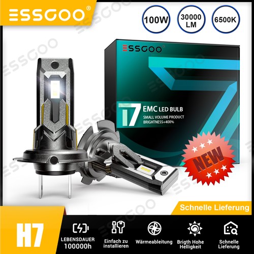 Led scheinwerfer 100w - h7,