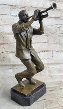 Hip Trompeter Bronze Skulptur