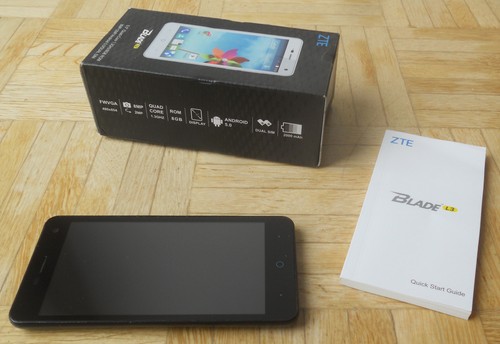 Zte blade 8gb smartphone - blade,