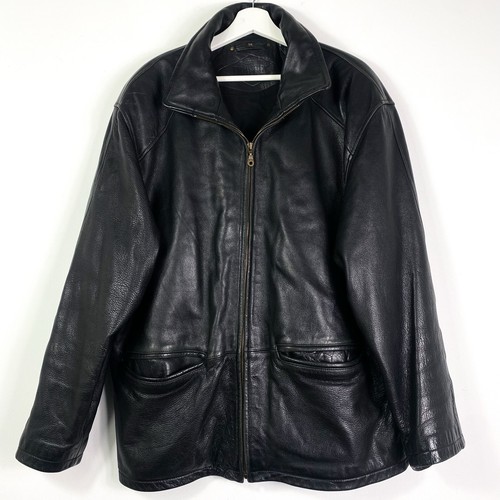 Vintage trapper lederjacke - trapper,