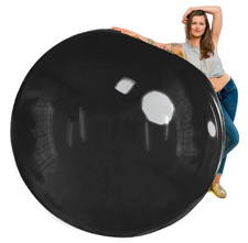 Tilco Schwarz 183cm 72 Inch Latex Riesenluftballons Einsteigeballons