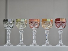 5 Likörgläser Bleikristall