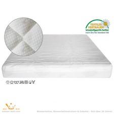 Wasserbett Auflage, Bezug