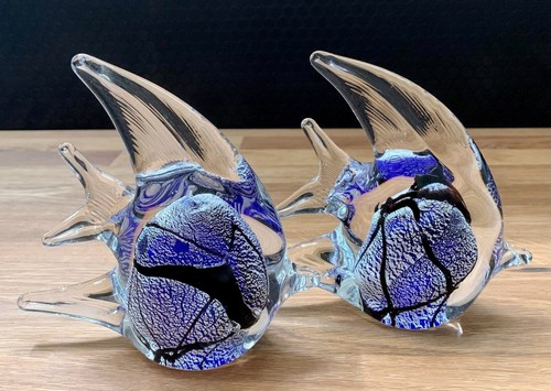 Glasfigur fisch skulptur - fisch,