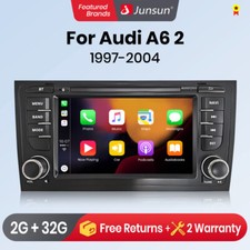 carplay android14 autoradio für audi a6 4b2 4b5 c5 1997-2005 gps navi bt fm dab+