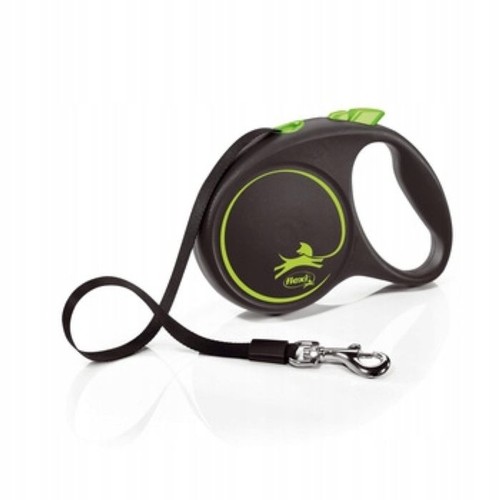 Flexi black design hundeleine - design,