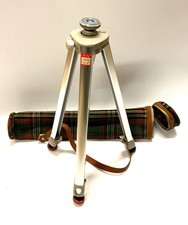 Linhof Mod.59 Stativ silber Combiflex-Stativ Alustativ Dreibeinstativ Fotostativ