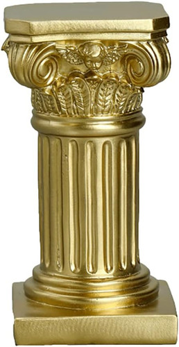 Gold römische säule harz - gold,