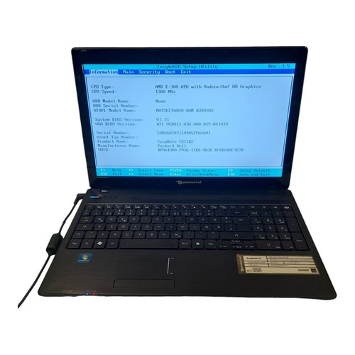 Laptop packard bell p5ws6 - packard,