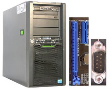 FSC PRIMERGY TX150 S7 64-BIT QUAD CORE CPU 4x2400 RAID SATA 4GB RAM 250GB W42