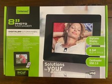 Digitaler Bilderrahmen 8 Zoll / 20,32 cm Intenso