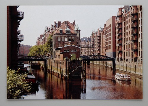 Postkarte hamburg - -,