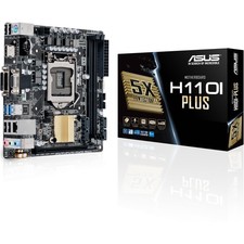 ASUS H110I-Plus Mainboard Sockel 1151 Intel H110 DDR4 7.1 Sound USB 3.0 Mini-ITX