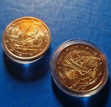 2× 2€ W.OLYMPICS 2006 ITALIEN ,S. OLYMPICS PARIS 2024 BANKFRISCH