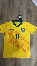 1994/97 ROMARIO #11 BRASILIEN UMBRO WORLD CUP 94 HOME FOOTBALL SHIRT TRIKOT